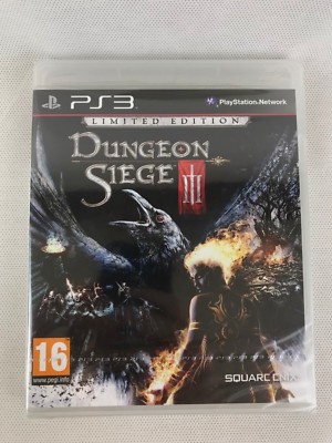 PS3 Dungeon Siege III 3 Limited Edition (2011), UK Pal, Neu & Factory Sealed