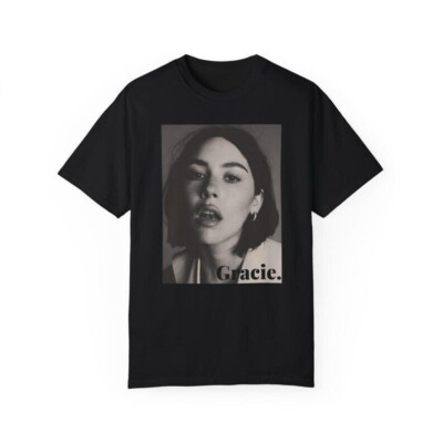 NEW Gracie Abrams Black Cotton Unisex All size S-5XL T-shirt