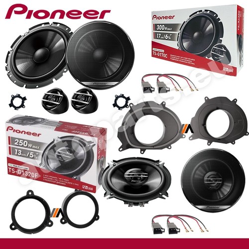 Pioneer TS Renault Clio 2 weg componentenluidspreker (350 W), 16,5 cm