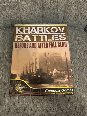Kharkov Battles: Before & After Fall Blau (open, punched) Compass Games