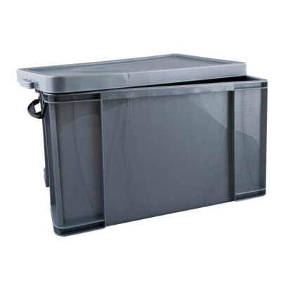 Really Useful Aufbewahrungsbox 84l 710 x 440 x 380mm silber