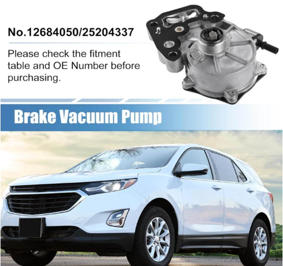 Bomba de vacío de freno Chevrolet 12684050 para vacío Cruze Equinox Malibu Spark Asm Foto 2 de 3
