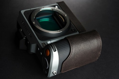 Funda protectora de cuero genuino con media cámara para Hasselblad X1D X1D II 50C - Imagen 11 de 48