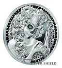 2017 1 oz Proof La Muerte del Dolar - Death of the Dollar #10 - Silver Shield