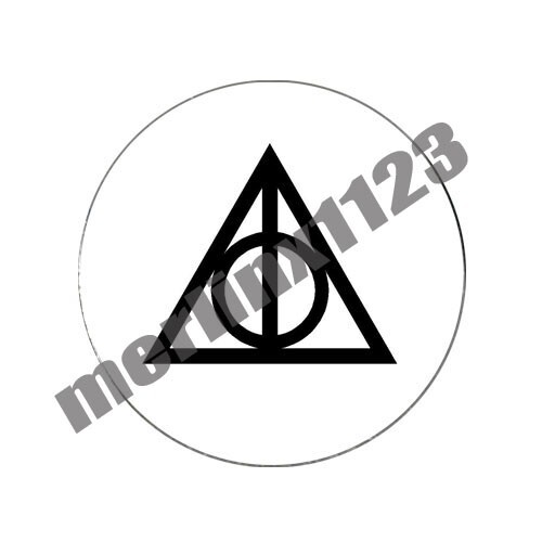 Harry Potter Deathly Hallows Golf Ball Marker eBay