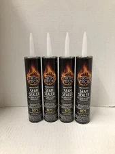 4 Tubes Black  Seam Sealer  Auto Body Grade Professional Seam Sealer
