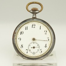 Rare Antique Pocket Watch Mechanical Collectible time piece jewelry jewellery