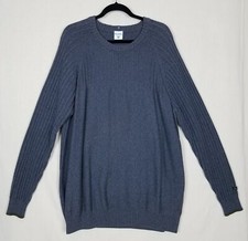 COLUMBIA Mens Gray Cotton Long Sleeve Ribbed Sweater size 2XL - NWOT