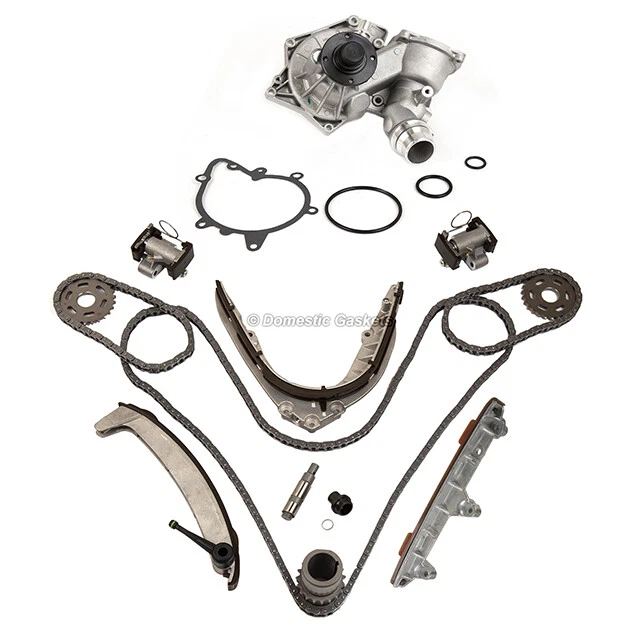 Kit de cadena de distribución bomba de agua para 96-98 BMW 740IL 840CI 540I 740I 4.4 M62B44 DOHC Foto 4 de 4