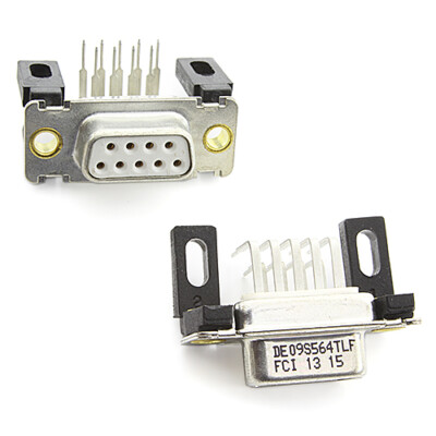 [4pcs] DE09S564TLF D-SUB Socket DB9 THT