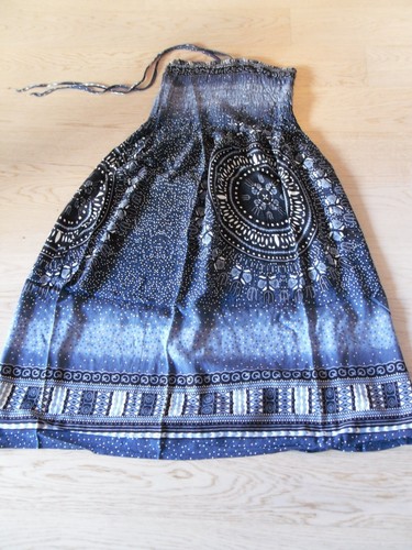 wunderschönes SOMMER Bandeau Kleid, Strandkleid, Rock, Saunakleid, Gr.44, 46,48