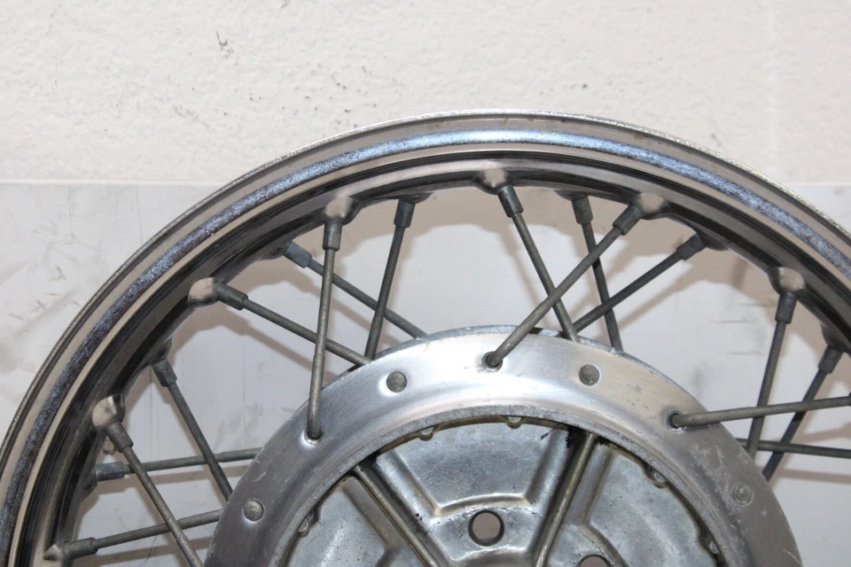 05-08 SUZUKI SAVAGE 650 LS650P OEM REAR BACK WHEEL RIM - Image 3 of 4