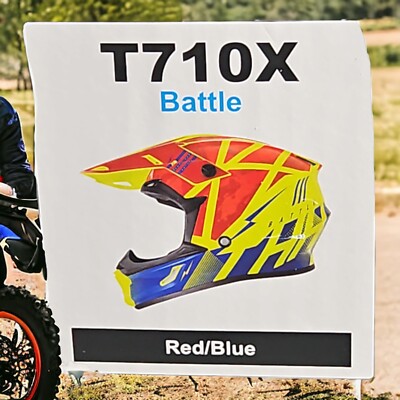 THH Helmets T710X Battle Helmet Mens MX Motocross Dirtbike