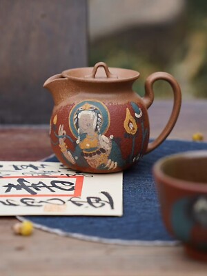 150cc chinese Yixing Handmade Zisha teapot Duan Clay MoNi Gongfu Hu Tea Pot