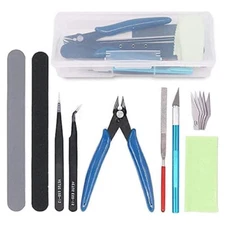 9Pcs for Gundam Modeler Basic Tools Craft Kit Car Model Hobby Building Repairing
