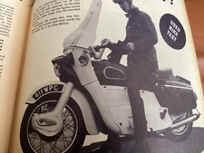 ARIEL LEADER USED BIKE TEST Period 1960s MOTORCYCLE ARTICLE.
