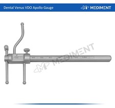 Dental VDO Gauge Prosthodontics Venus Apollo Caliper Ruler Gauge CE
