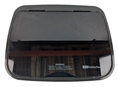 Suburban 2 Burner SDN2 Cooktop Flush Mount Glass Cover Drop In RV Camper Trailer