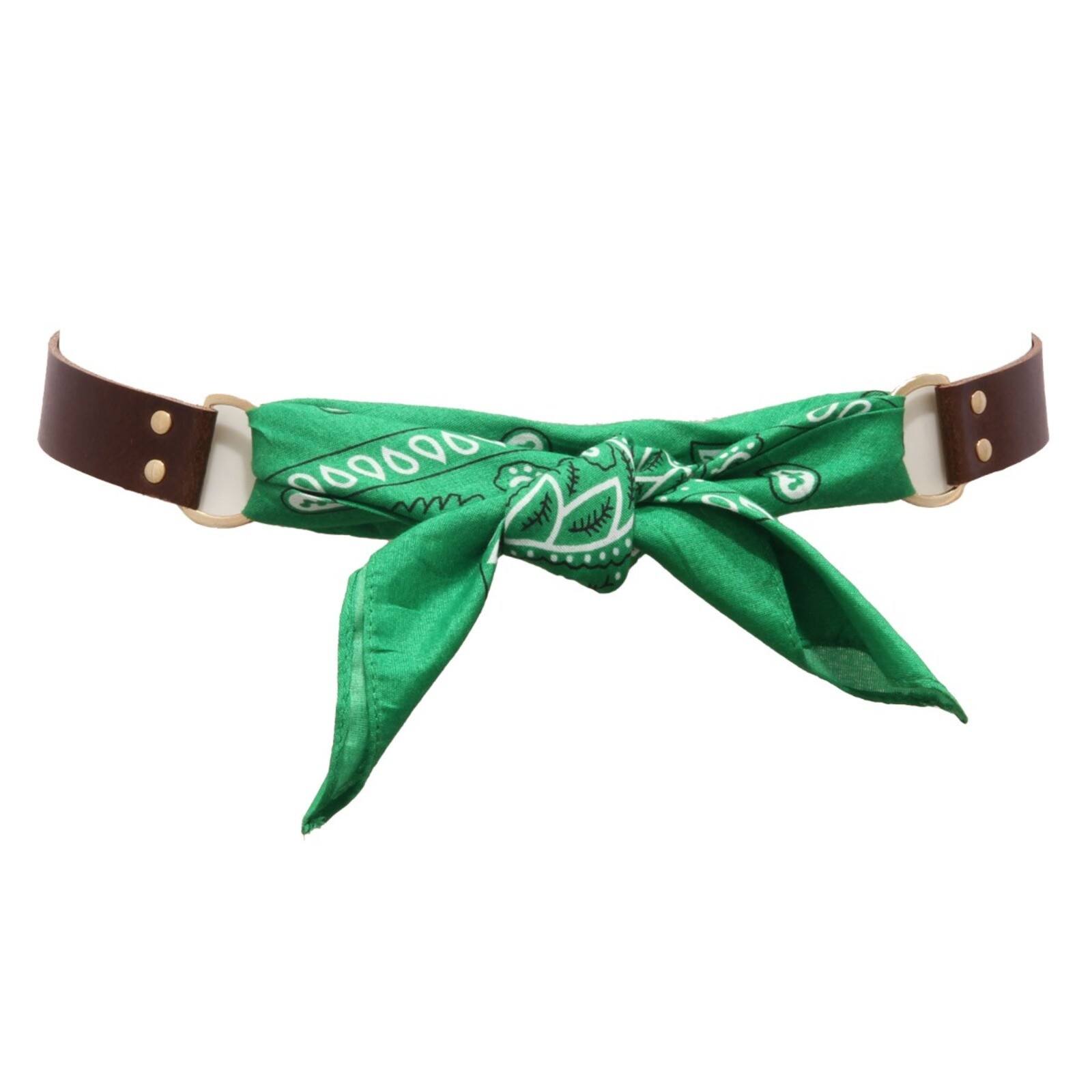 4956AI женский пояс-бандана cintura donna VICOLO коричневыйзеленый 8790₽