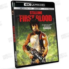 First Blood (1982) 4K Ultra HD Blu-ray 2-Disc US Release w/Sylvester Stallone