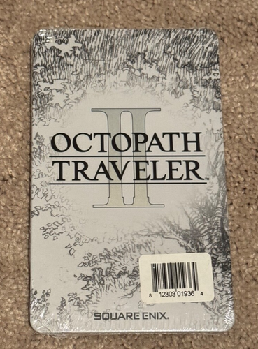 Octopath Traveler 2 II Steelbook Nintendo Switch Sized NO GAME Brand New Sealed!