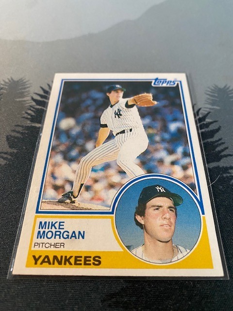 1983 Topps Mike Morgan - FREE SHIPPING