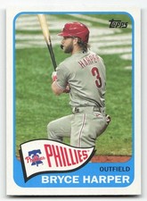 2021 Topps Bryce Harper 1965 Topps Redux T65 37 Philadelphia Phillies