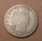 1906 S   BARBER HALF DOLLAR