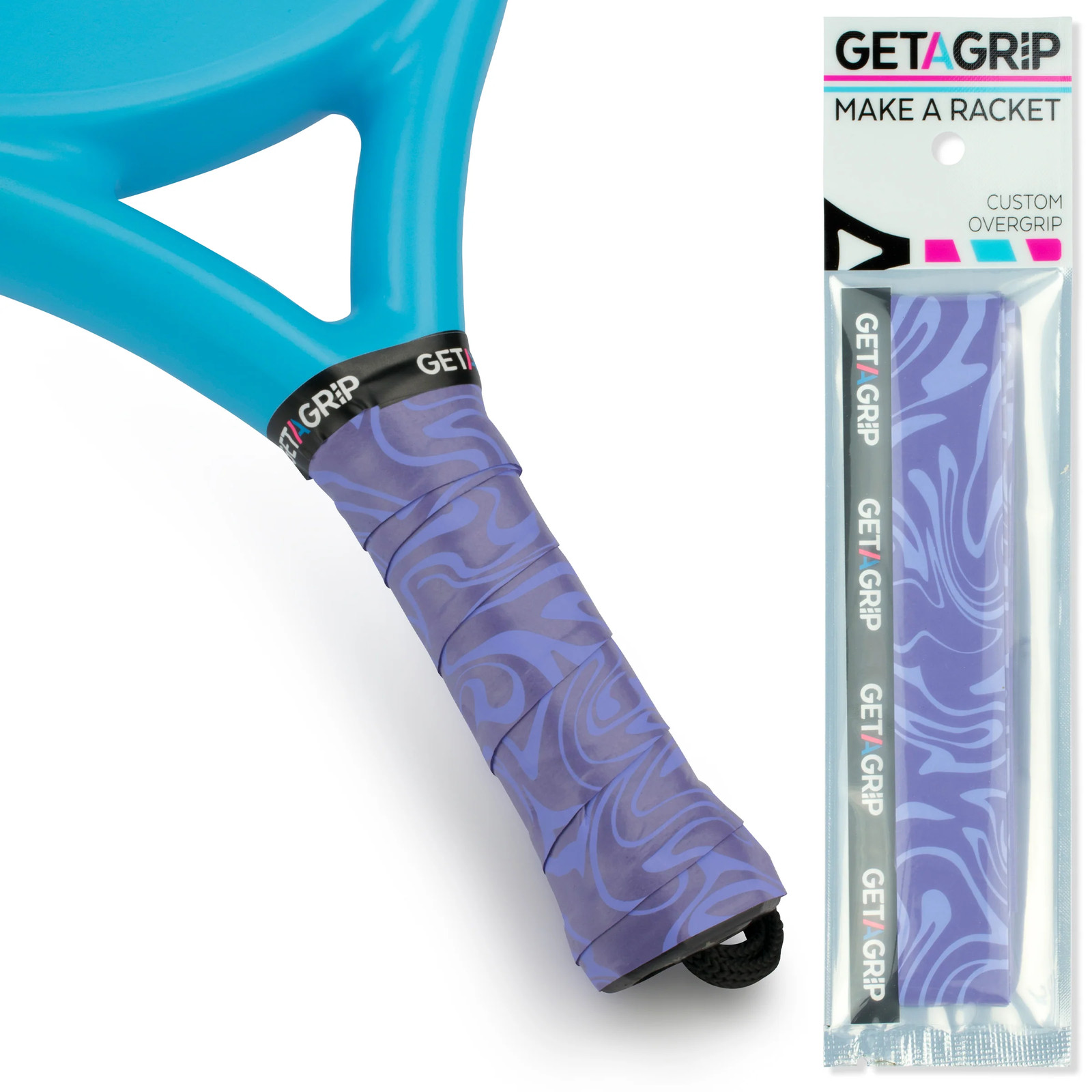 Get A Grip Padel Overgrip - Anti Slip Padel Racket Grip Tape Handle 💜🎾