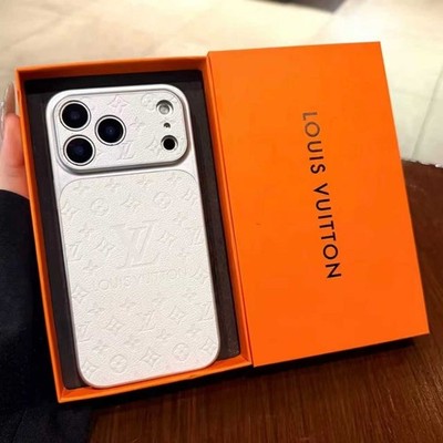 Shockproof soft shell leather luxury fashion case for Apple iPhone 16/17 Pro Max