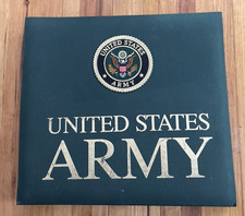 United States ARMY Scrapbook Memory Book 12 x 12 20 Pages With Stickers