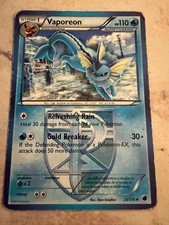 Vaporeon (Team Plasma) 20/116 Plasma Freeze Regular Pokemon Card Highly Played on eBay