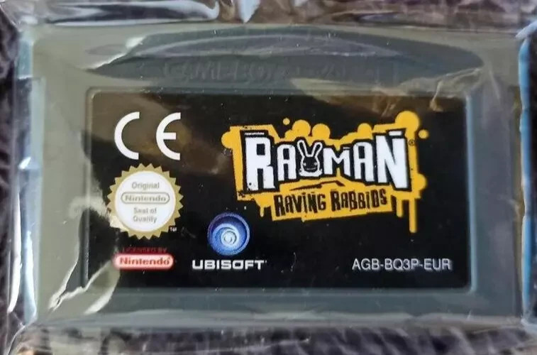 Rayman: Raving Rabbids GBA Nintendo Game Boy Advance NEW 2006 - PAL