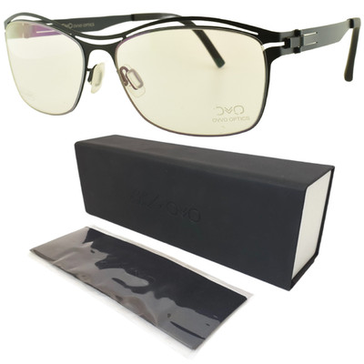 NEW!! OVVO OPTICS 3644 C 546 Hunter Green Titanium Optical Frame Eyeglasses