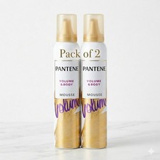 Pantene Pro-V Volume Mousse, Boosts Fine Flat Hair, Maximum Fullness, 6.6 oz