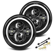 UNI-SHINE S3 H1 H2 Projector 7 inch Led Headlight for various Jeep Chevy Hummer