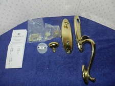 Baldwin Blakely Trim Only Entry Handleset Lifetime Polished Brass 85630 003 ENTR