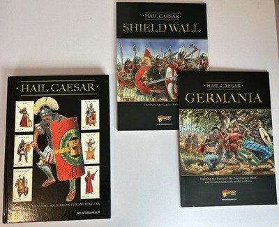 Hail Caesar Rulebook 1st Edition mit Wikinger und Germanen Erweiterungen ENG