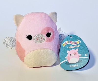 2.5  Original Squishmallows *Peety the Flying Pig'' Micromallow Plush Series 1