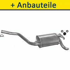 Endtopf Auspuff+ für MERCEDES 190 - W201 LIMOUSINE 1.8 2.0 1982-1993