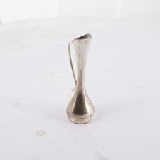 Vase versilbert mit Henkel ca. 14 cm hoch WMF ?