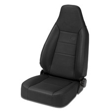 Bestop 39434-01 Front High-back Bucket Seat Black For 87-06 Jeep Wrangler