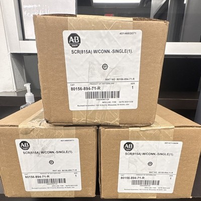 Allen-Bradley SCR(815A) W/CONN..SINGLE(1) PLC I/O Module 80156-894-71-R