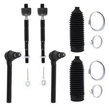 6x Front Inner and Outer Tie Rod Ends ev800226 For 2005-2010 Honda Odyssey