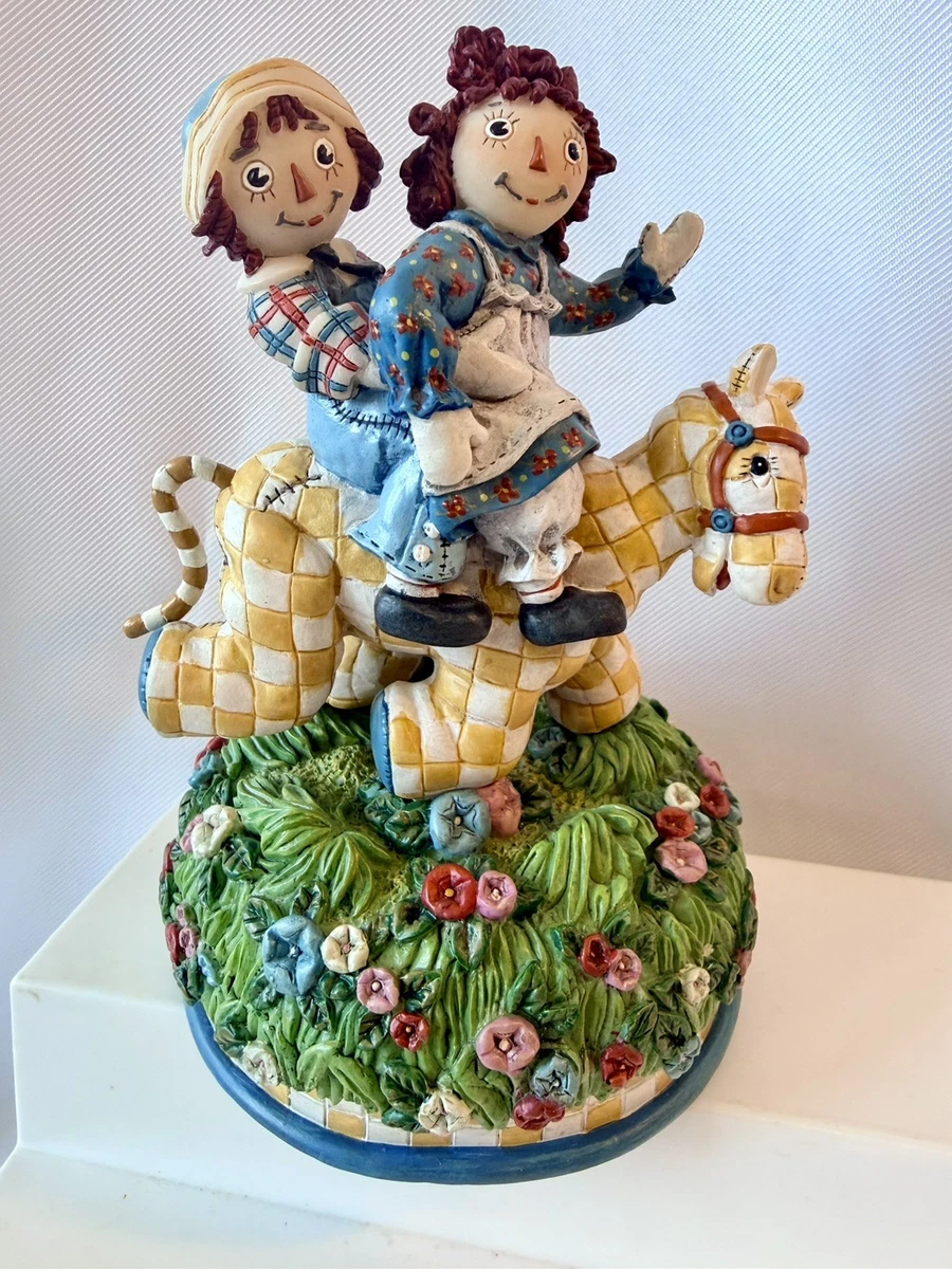 Raggedy Ann Music Box In Collectible Music Boxes (1970-Now) for