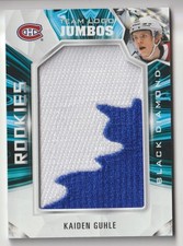2022-23 BLACK DIAMOND ROOKIE TEAM LOGO VINTAGE PATCHES # 4 KAIDEN GUHLE MONTREAL