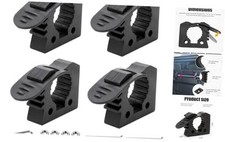 Quick Release Rubber Clamp Mount Kit Fits 1-1/7'' to 1-3/7'' Diameter Tool
