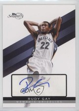 2008-09 Topps Signature Auto 742/3640 Rudy Gay #TSA-RG Auto 2u3