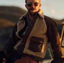 RRL Ralph Lauren Grizzly Jacket Men's Dark Brown Size M #FB BEA