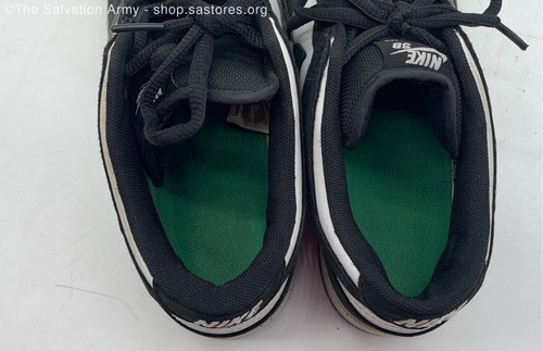 Nike Men's SB Zoom Dunk Low Pro 854866-003 Black/White Athletic Sneakers Sz 8.5 - Picture 8 of 9